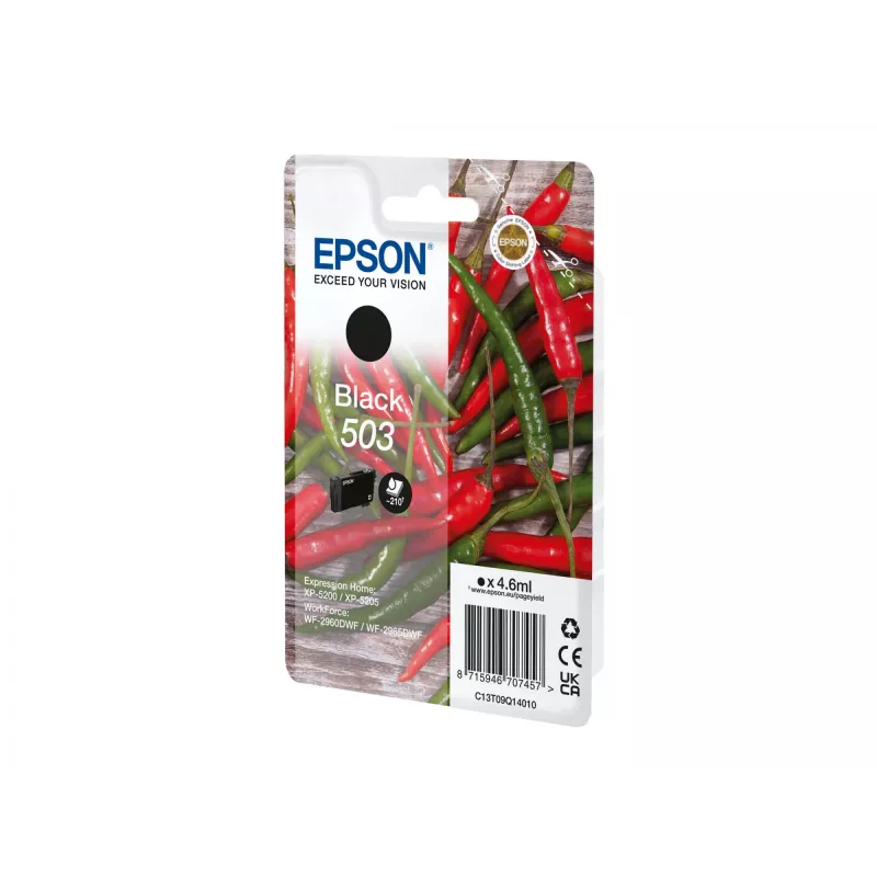 Epson 503 inktpatroon 1 stk. origineel standaardbereik zwart