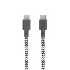 Native Union Anchor USB-C-naar-USB-C-kabel, 240 W, 3 m, Zebra
