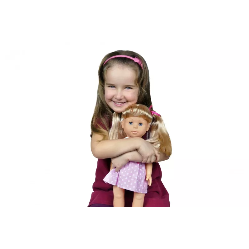 Pop Artyk Natalia loopt met smartphone 41 cm – Artyk 41 cm looppop met accessoires