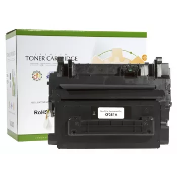 Compatibel Static-Control Hewlett-Packard 81A (CF281A) zwart, 10500 pagina's