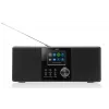 Internetradio JVC RA-E981B — Wi‑Fi- & Bluetooth-streaming, DAB+, FM, 2x5W, 40 zendergeheugens, USB, AUX, LCD-display