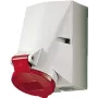 MENNEKES Elektrotechnik GmbH & Co. KG 20162A Stopcontact rood - wit (20162A)