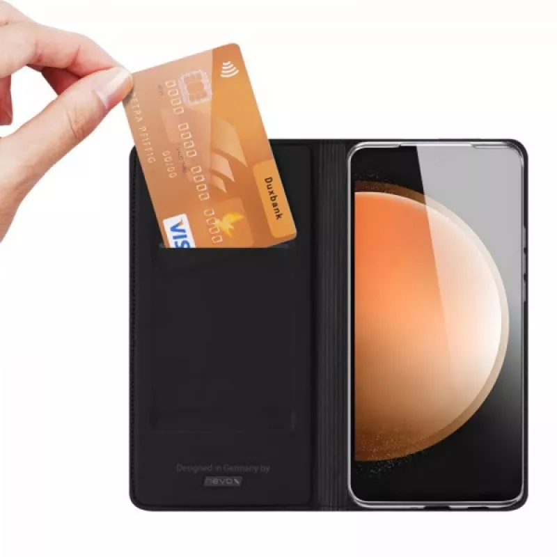 Nevox Wallet Case voor Samsung Galaxy S25 FE, zwart (2575)