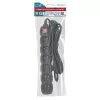 Esperanza ELK218K stroomverlenging 3 m 6 AC-stopcontact(en) binnen zwart