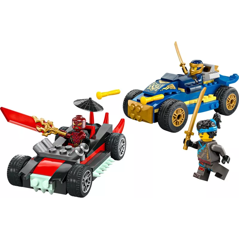 Bouwstenen Ninjago 71840 Race-duel Rogue vs. Drix