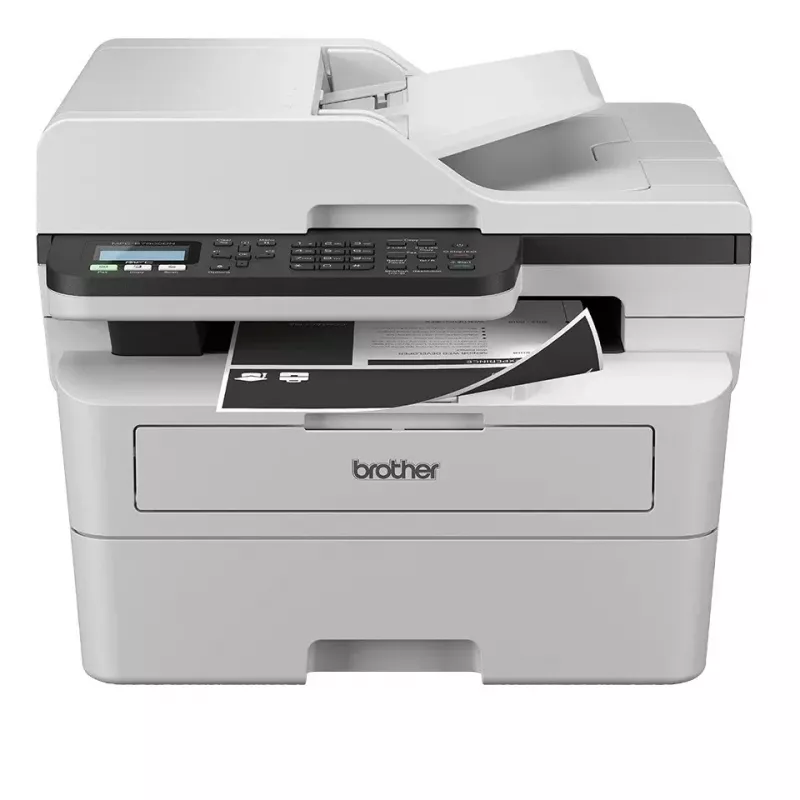 Brother MFC-B7800DN multifunctionele printer, zwart-wit laser, A4, 4-in-1 (printen/scannen/kopiëren/faxen), duplex, 34 ppm, ADF, Ethernet, USB 2.0