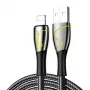 USB-oplaad- en datakabel Joyroom S-2030K6, 2,4 A, 2 m, zwart