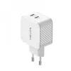 Nevox 45W Dual USB-C Power Delivery GaN-oplader, wit, model 2569
