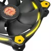 Thermaltake Riing 14 LED 140mm behuizingsventilator zwart/geel