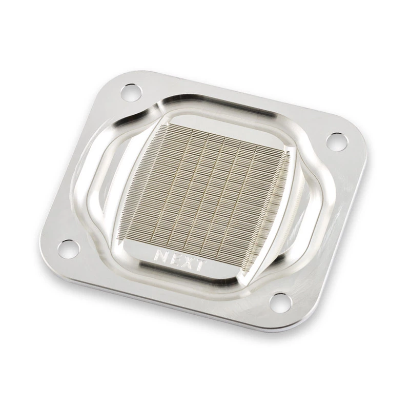 Aqua Computer 21840 cuplex kryos NEXT RGBpx AM4/AM5 CPU-waterblock, acetaal + 925 zilver, zwart