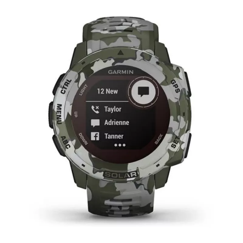 GPS-horloge Garmin Instinct Solar Camo Edition camouflage