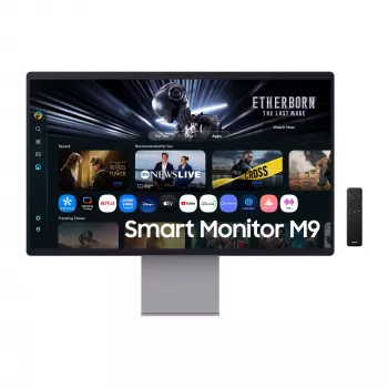 Samsung M90SF computermonitor 81,3 cm (32 inch) 3840 x 2160 pixels 4K Ultra HD OLED zilver
