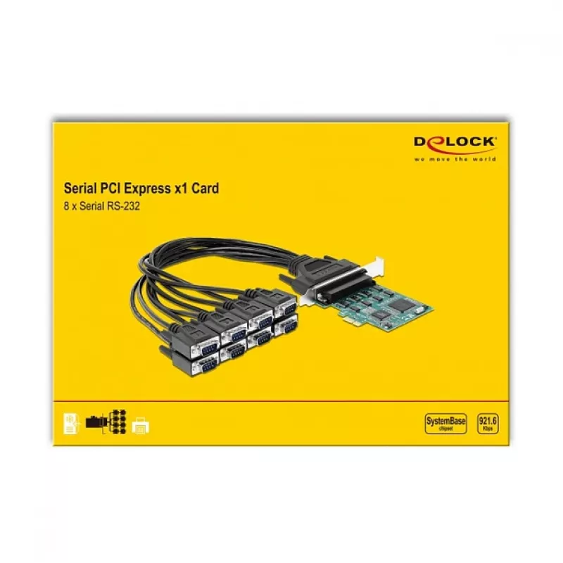 Interne RS-232-adapter DeLOCK 90411
