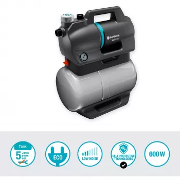 Gardena 09064-61 Tuinapparaat 3.800 L grijs