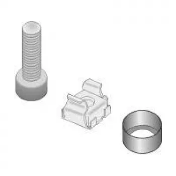 Montagemateriaal voor 19 inch componenten, M6, 32 stuks (26.14.0010)