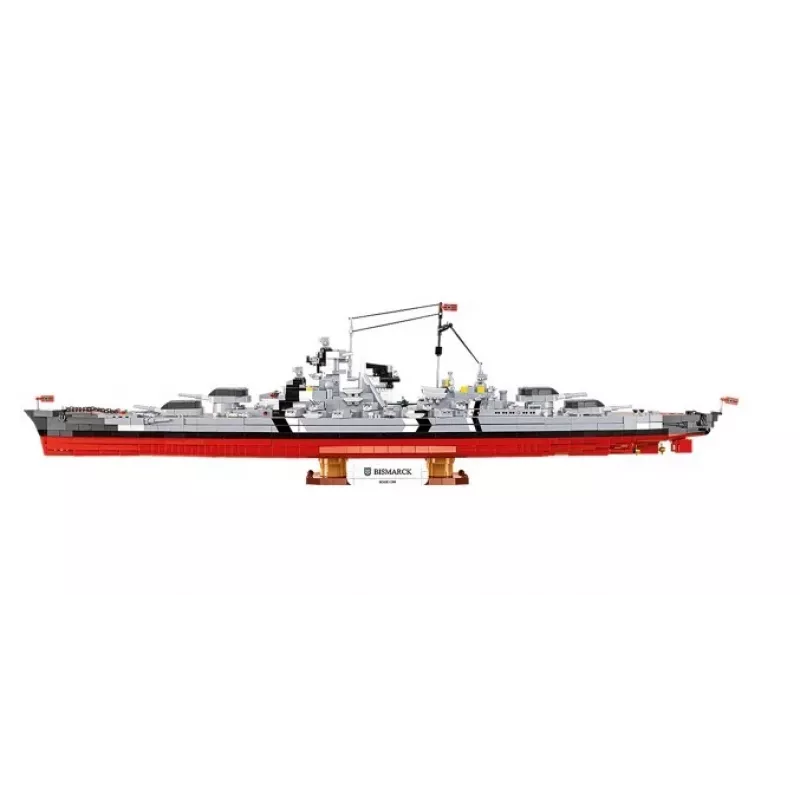 Bouwpakket Cobi slagschip Bismarck model met 3204 onderdelen - Cobi CO BI-4860