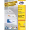 Avery 3659 zelfklevende etiketten rechthoekig permanent wit 1200 stuks