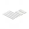 Patchpanel 19 inch DELOCK 24 poorten Keystone, kantelbare poorten, trekontlasting, 1U metaal
