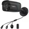 Reolink P330 4K IP-beveiligingscamera, 8 MP 3840 x 2160, voor binnen en buiten, ingebouwde microfoon, 30 m nachtzicht, zwart