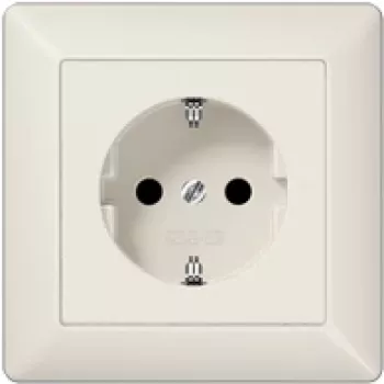 JUNG AS 1520 - CEE 7/3 - ivoor - duroplast - 250 V - 16 A