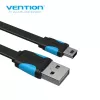 Vention VAS-A14-B200 kabel USB 2.0 A stekker - USB 2.0 B mini stekker, 2 m