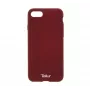 Cover Tellur iPhone 7 bruin rood