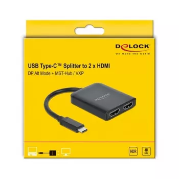 USB Type-C-splitter DeLOCK 87755