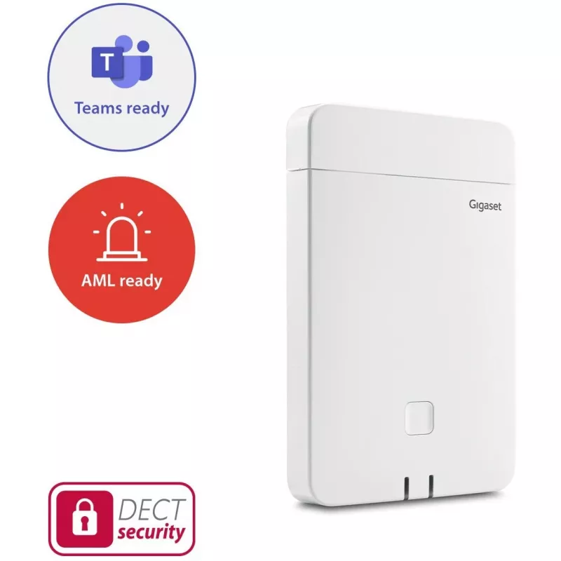 DECT-basisstation Gigaset PRO N870 SPK PRO — draadloze connectiviteit, krachtig multi-cell DECT-systeem