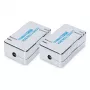 Digitus CAT 6 aansluitmodule voor twisted-pair-kabel, 2 stuks, LSA, verguld, wit