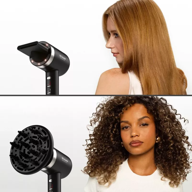 Haardroger Revamp DR-7250-EU, infrarood-ionentechnologie, EU-model