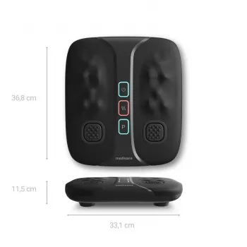 Medisana LM 100 massageapparaat voor voeten, benen zwart