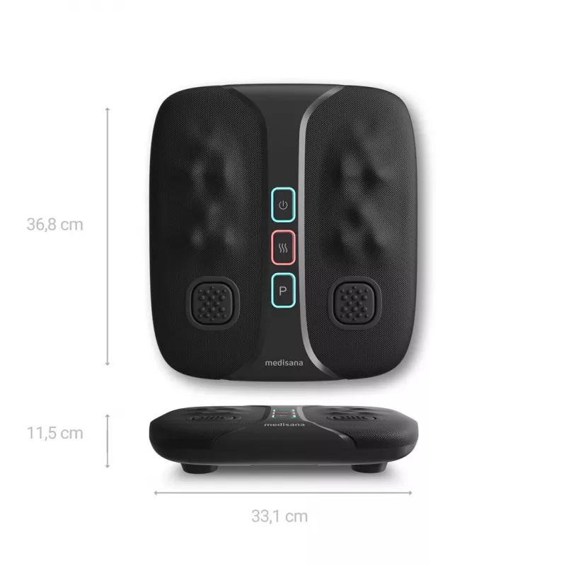 Medisana LM 100 massageapparaat voor voeten, benen zwart