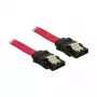 SATA-kabel DeLOCK 84301 0,7 m rood
