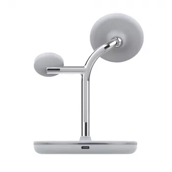Draadloze tafellader Tellur TLL151391 3in1 MagSafe snelladen voor smartphone, horloge en oordopjes