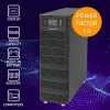 Qoltec 52284 UPS noodstroomvoorziening | 10kVA | 10000W | arbeidsfactor 1,0 | LCD | EPO | USB | online