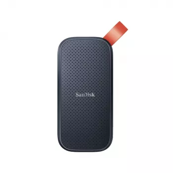 SanDisk draagbare externe harde schijf, 480GB, zwart, USB-C, SDSSDE30-480G-G25