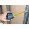 Professioneel meetlint, 5 meter, blauw/zwart, 27 mm