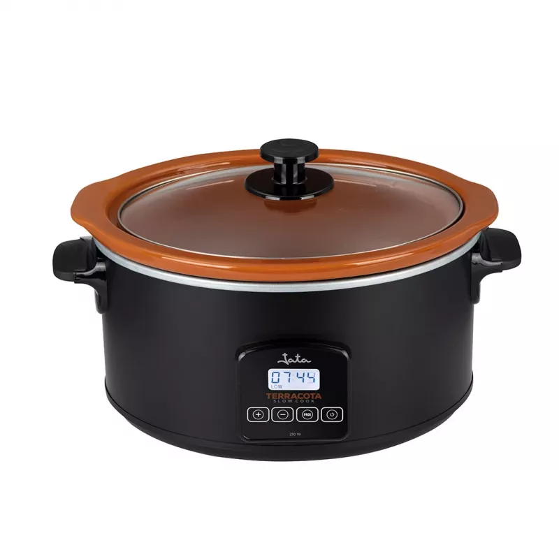 Slowcooker Jata JEOL2145 5 L 210 W zwart terracotta knoppen 230 V