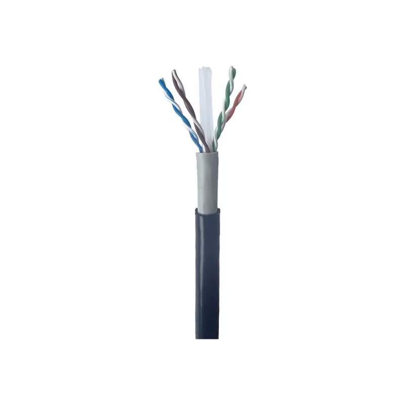 Gembird CAT6 UTP LAN-buitenkabel massief 305 m zwart