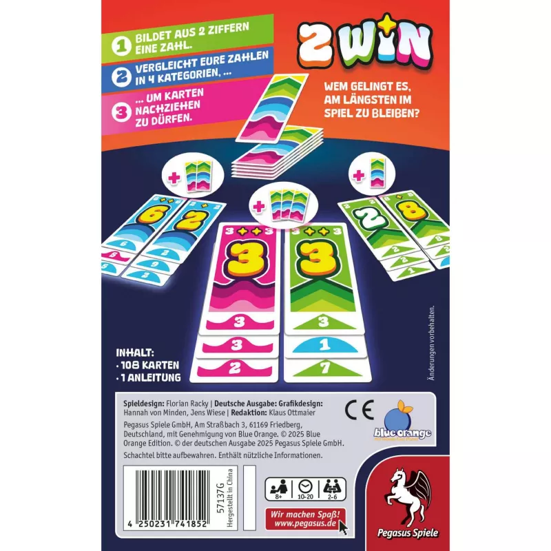 2 Win, kaartspel