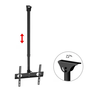 Wand-/plafondhouder MACLEAN MC-631 voor 32–55 inch televisies, universele houder, draagvermogen tot 50 kg