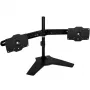 SilverStone SST-ARM23BS-L - dual-monitorarm - zwart
