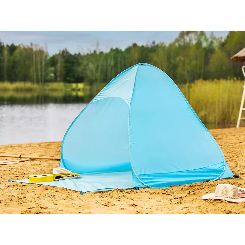 Pop-up strandtent TRACER Tracer 46954 — lichtgewicht UV-bescherming, draagbare schuilplaats