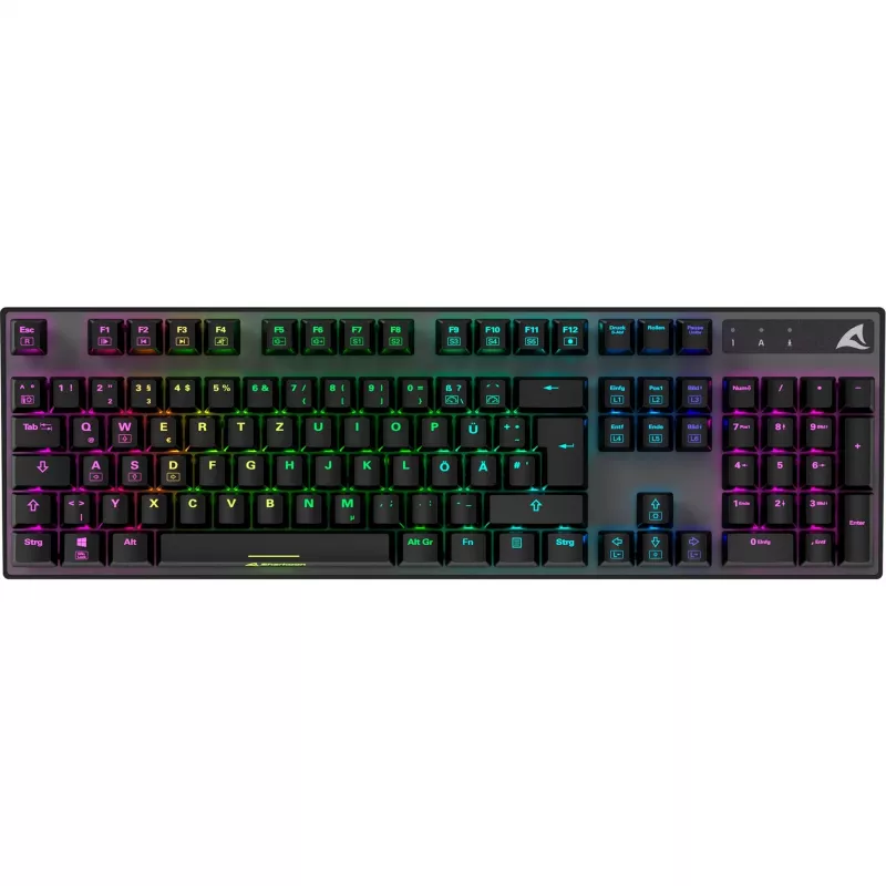 Toetsenbord Sharkoon SKILLER SGK20 rood