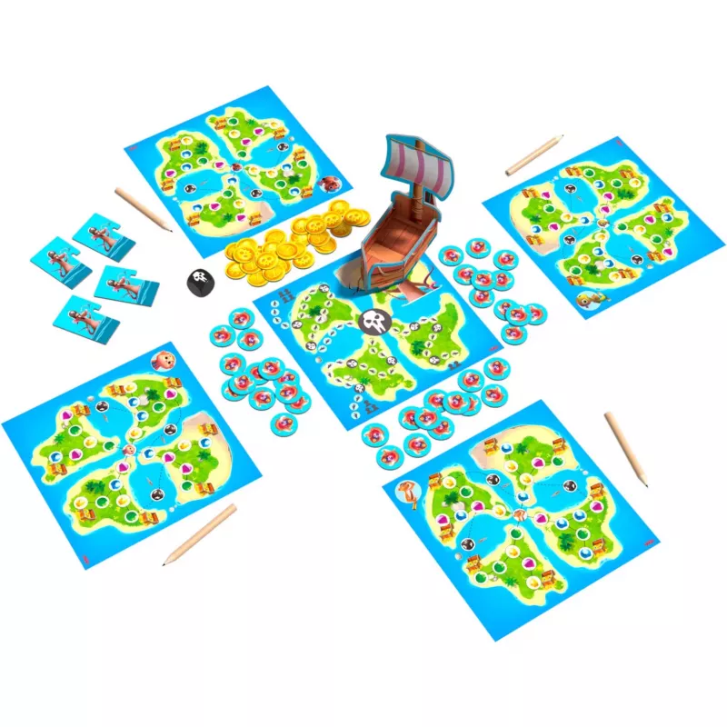 Schatkaart Ahoi, bordspel