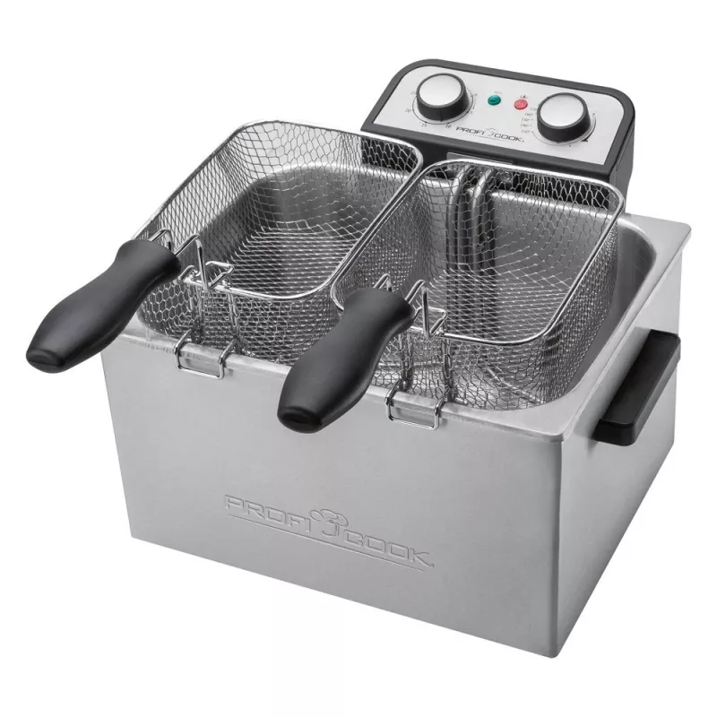 ProfiCook PC-FR 1038 dubbele vrijstaand 3000 W zilver