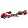 Voertuigset BRUDER MAN TGA laadwagen met Manitou-lader