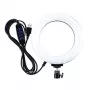 LED-ringlamp, 16 cm, USB