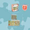Puzzel UP geschiedenis - steentijd, Oude Rome, middeleeuwen 100, 121 en 144 stukjes