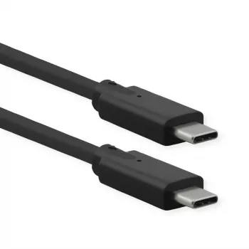 USB-kabel ROLINE 11.02.9071 USB 3.2 Gen 2 1 m USB C zwart